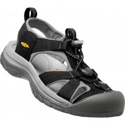 Keen Sandały Damskie Venice h2 W Black/Neutral Grey Us 8 (38,5 Eu). Szare sandały damskie marki Keen, bez wzorów, sportowe, bez obcasa, bez zapięcia, trekkingowe. W wyprzedaży za 399,00 zł.