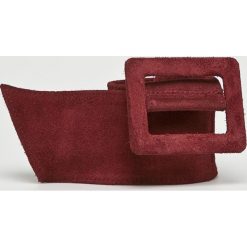 Answear - Pasek. Brązowe paski damskie ANSWEAR, w paski, z materiału. Za 69,90 zł.