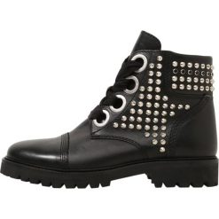 Botki damskie lity: Zadig & Voltaire JOE LOW CLOUS Botki sznurowane noir