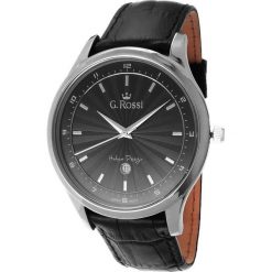 Zegarki męskie: Zegarek Gino Rossi męski Topmen czarny (10212A-1A1)