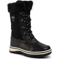 Śniegowce CMP - Junior Siide Afterski Boot Wp 38Q4524 Nero U901. Czarne śniegowce dziewczęce CMP, bez zapięcia. W wyprzedaży za 189,00 zł.