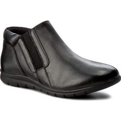 Botki damskie lity: Botki LANQIER - 39C710 Black