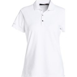 Polo Ralph Lauren Golf TECH Koszulka sportowa pure white. Białe t-shirty damskie marki Polo Ralph Lauren Golf, xs, z elastanu, z golfem. W wyprzedaży za 377,10 zł.