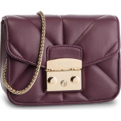Torebka FURLA - Metropolis 993657 B BUT0 2Q0 Amaranto f. Fioletowe torebki klasyczne damskie Furla, bez wzorów, ze skóry, wizytowe, bez dodatków. W wyprzedaży za 899,00 zł.
