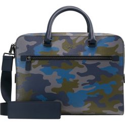 Aktówki męskie: Michael Kors HARRISON ZIP BRIEFCASE Aktówka ocean
