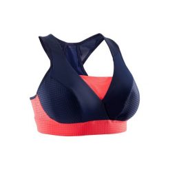 Stanik fitness kardio 900. Niebieskie biustonosze sportowe DOMYOS. Za 79,99 zł.