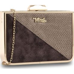 Torebki klasyczne damskie: Torebka VERDE – 01-0001080 Bronze