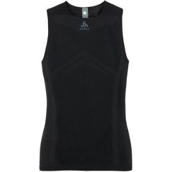 Odlo Koszulka rowerowa TOP Crew neck Singlet BREATHE czarna r. M (411462). Czarne odzież rowerowa męska marki Odlo, m. Za 128,74 zł.
