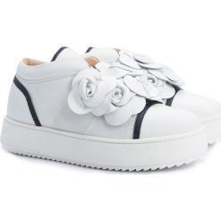 Twinset Sneakersy. Trampki i tenisówki damskie Twin Set, bez wzorów, ze skóry, bez zapięcia. Za 439,00 zł.