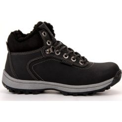 Ax Boxing czarne Ocieplane Buty Trekkingowe. Czarne buty trekkingowe damskie AX BOXING, na zimę. W wyprzedaży za 147,42 zł.