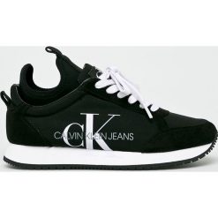 Calvin Klein Jeans - Buty. Żółte buty sportowe damskie Calvin Klein Jeans, bez wzorów, z jeansu, sportowe. Za 679,90 zł.