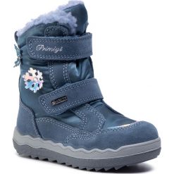 Śniegowce PRIMIGI - GORE-TEX 6381622 M Azzu. Niebieskie śniegowce dziewczęce Primigi, bez zapięcia. Za 369,00 zł.