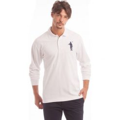 Polo Club C.H.A koszulka polo męska XL biały. Białe koszulki męskie Polo Club C.H..A, xl, bez wzorów, bez rękawów. Za 159,00 zł.