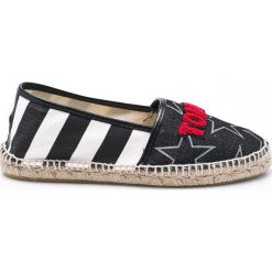 Tommy Jeans - Espadryle. Czarne espadryle damskie marki Tommy Jeans, z jeansu. W wyprzedaży za 199,90 zł.