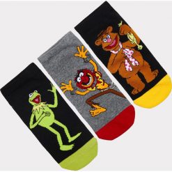 3 pack skarpet The Muppets - Wielobarwn. Szare skarpetki męskie marki House, bez wzorów. Za 35,99 zł.