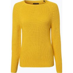 Marc O'Polo - Sweter damski, żółty. Żółte swetry oversize damskie marki Marc O'Polo, s, z dzianiny. Za 199,95 zł.