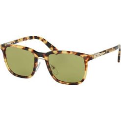 Okulary przeciwsłoneczne "0PR 02TS" w kolorze brązowo-jasnobrązowym. Brązowe okulary przeciwsłoneczne męskie marki Balenciaga, Prada, Tom Ford, z tworzywa sztucznego. W wyprzedaży za 599,95 zł.