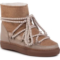 Buty INUIKII - Sneaker 70202-52 Felt Beige. Pomarańczowe kozaki damskie Inuikii, na zimę, z wełny, bez zapięcia. Za 989,00 zł.