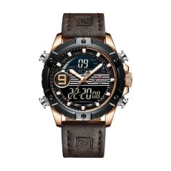 Zegarek Naviforce ZEGAREK MĘSKI NAVIFORCE - NF9146L (zn088c) - dark brown + BOX uniwersalny. Brązowe zegarki męskie Naviforce. Za 165,00 zł.