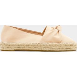 Espadryle damskie: Espadryle z węzłem