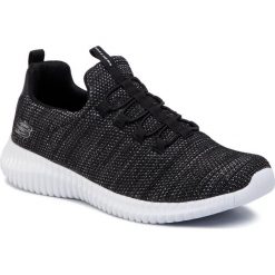 Buty SKECHERS - SOCIAL MUSE 88888135 BKW Black. Czarne buty sportowe damskie Skechers, z materiału, sportowe, na fitness i siłownię. Za 199,99 zł.