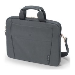 Dicota Slim Case Base 15" - 15.6" szara. Szare torby na laptopa Dicota, bez wzorów, z poliesteru. Za 84,90 zł.