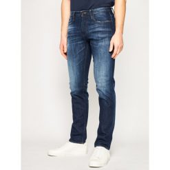 Jeansy Slim Fit Emporio Armani 3H1J75 1DE6Z 0941. Niebieskie jeansy męskie Emporio Armani, m, bez wzorów, z elastanu. W wyprzedaży za 649,00 zł.