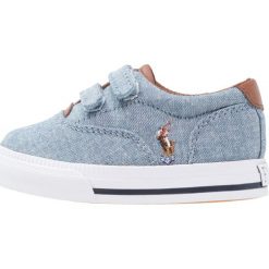 Polo Ralph Lauren VAUGHN Tenisówki i Trampki blue/multicolor. Niebieskie trampki męskie Polo Ralph Lauren, ze skóry ekologicznej. Za 359,00 zł.