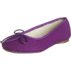 Kapcie damskie: Kapcie „Ballerina” w kolorze fioletowym
