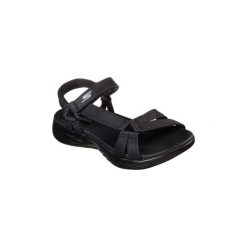 Sandały Skechers ON THE GO 600 BRILLIANCY 15316. Czarne rzymianki damskie Skechers. Za 252,80 zł.