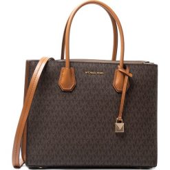 Torebka MICHAEL MICHAEL KORS - Mercer 30F8GM9T7B Brown. Pomarańczowe torebki klasyczne damskie MICHAEL Michael Kors, bez wzorów, ze skóry ekologicznej, eleganckie, bez dodatków. W wyprzedaży za 1049,00 zł.