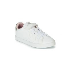 Buty Dziecko Hummel DEUCE COURT PRINCESS JR. Białe trampki dziewczęce Hummel, bez wzorów, bez zapięcia. Za 259,00 zł.