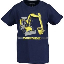 Blue Seven - T-shirt dziecięcy 92-128 cm. Niebieskie t-shirty chłopięce Blue Seven, z nadrukiem, z bawełny, bez rękawów. Za 44,90 zł.