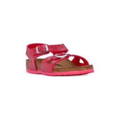 Sandały Dziecko Birkenstock RIO MAGIC GALAXY ROSE. Różowe sandały dziewczęce Birkenstock, bez zapięcia. Za 252,70 zł.