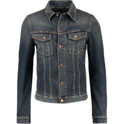 Nudie Jeans BILLY Kurtka jeansowa dark authentic. Niebieskie kurtki męskie marki Nudie Jeans, m, bez wzorów, z bawełny, bez kaptura. Za 709,00 zł.