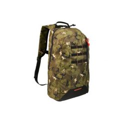 Plecak myśliwski 20L 2.0 Camo Island. Brązowe plecaki męskie SOLOGNAC, bez wzorów, z poliesteru, sportowe. Za 49,99 zł.