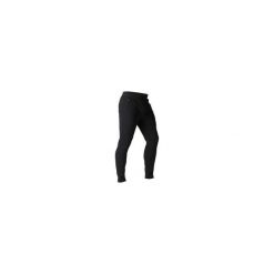 Spodnie dresowe Gym & Pilates 500 męskie. Czarne spodnie męskie NYAMBA, xs, bez wzorów, z elastanu. Za 69,99 zł.