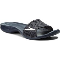 Klapki SPEEDO - Atami II Max Af 68-09188 7879 Navy/White. Niebieskie klapki damskie Speedo, bez wzorów, z tworzywa sztucznego, bez obcasa. Za 109,00 zł.