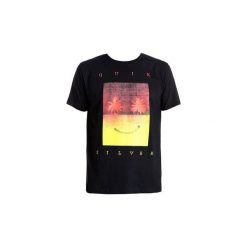 T-shirty z krótkim rękawem Quiksilver T-shirt EQYZT03632-KVJ0. Czarne t-shirty męskie Quiksilver, m, bez wzorów, bez kołnierzyka, krótkie. Za 119,00 zł.