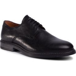 Półbuty GINO ROSSI - Bucchi MPU370-515-0787-9900-0 99. Czarne buty wizytowe męskie Gino Rossi, bez wzorów, ze skóry, wizytowe, bez zapięcia. W wyprzedaży za 259,00 zł.
