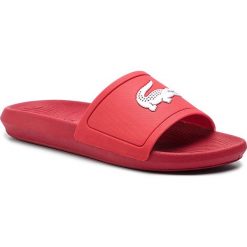 Klapki LACOSTE - Croco Slide 119 1 Cma 7-37CMA001817K Red/White. Czerwone klapki męskie marki Lacoste, bez wzorów, z tworzywa sztucznego. Za 169,99 zł.
