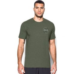 Koszulki sportowe męskie: Under Armour Koszulka męska Mantra T-Shirt Downtown Green Medium Heather r. L (128989333)