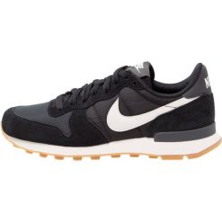 Nike Sportswear INTERNATIONALIST Sneakersy niskie black/summit white/anthracite/sail. Czarne trampki i tenisówki damskie Nike Sportswear, bez wzorów, ze skóry, bez zapięcia. Za 379,00 zł.