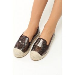 Espadryle damskie: Brązowe Espadryle Javiera