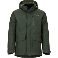 Kurtka funkcyjna "Yorktown Featherless" w kolorze zielonym. Zielone kurtki męskie Marmot, xxl, bez wzorów, z materiału, bez kaptura. W wyprzedaży za 769,95 zł.