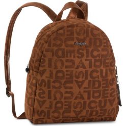 Plecak DESIGUAL - 19WAKA05 6000. Pomarańczowe plecaki damskie Desigual, bez wzorów, z materiału, eleganckie. Za 399,00 zł.