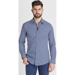 KOSZULA PIERCE Joop! Collection. Niebieskie koszule męskie Joop! Collection, s, bez wzorów, z bawełny, z klasycznym kołnierzykiem, bez rękawów. Za 249,00 zł.