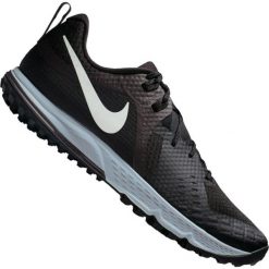 Czarne Buty biegowe Nike Air Zoom Wildhorse 5 M AQ2222-001. Czarne buty sportowe męskie Nike, na jesień, ze skóry, bez zapięcia, do biegania. W wyprzedaży za 539,00 zł.