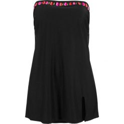Sukienka kąpielowa shape Level 1 bonprix czarny. Czarne stroje kąpielowe damskie bonprix, bez wzorów. Za 129,99 zł.