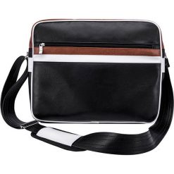 Stylowa torba męska na ramię SOLIER Messenger by Solier - Brązowy. Pomarańczowe torby męskie skórzane Solier, eleganckie. Za 64,99 zł.